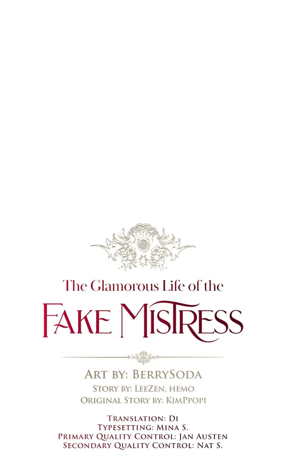 The Glamorous Life of the Fake Mistress Chapter 103 page 79 - 