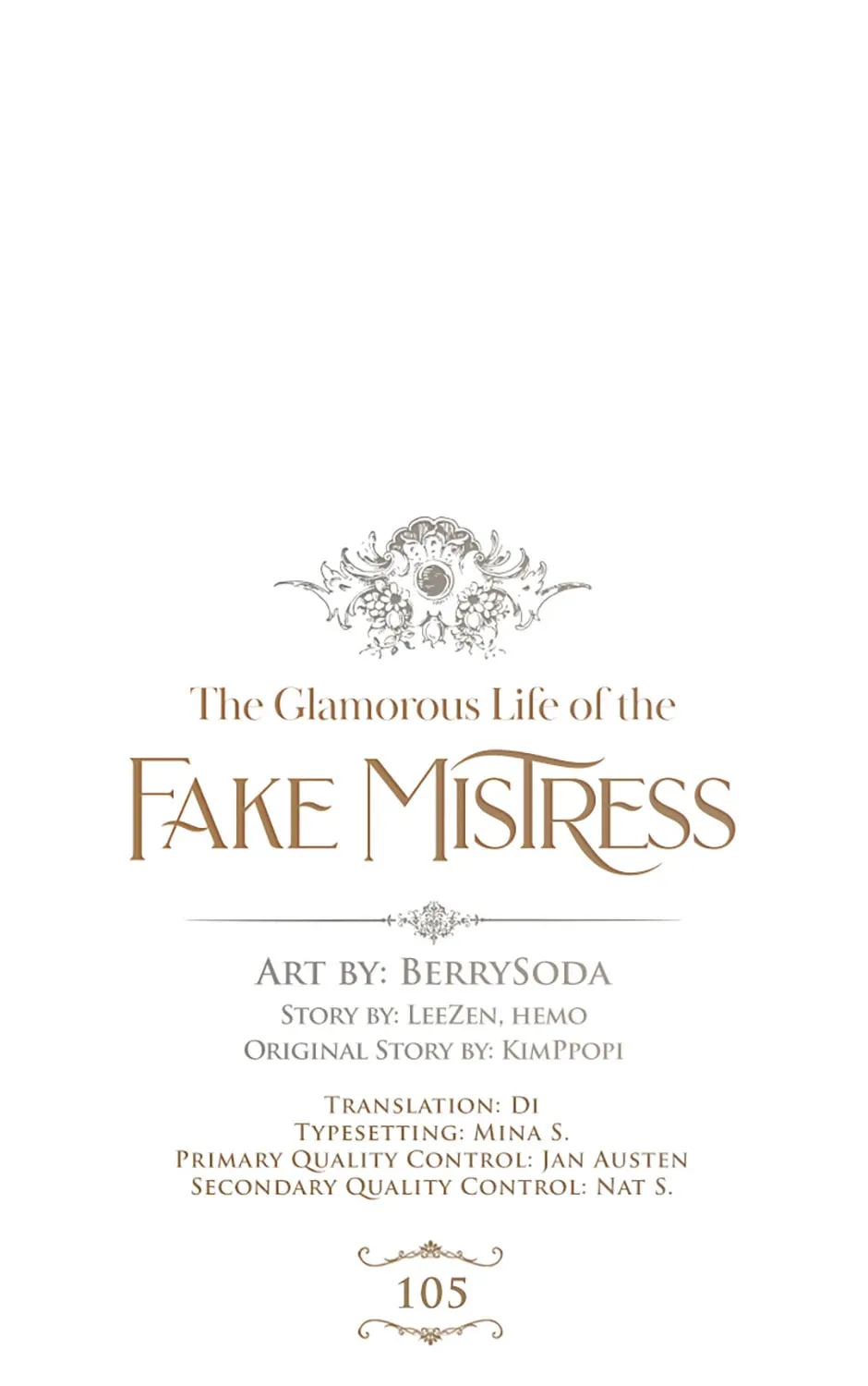 The Glamorous Life of the Fake Mistress Chapter 105 page 21 - 