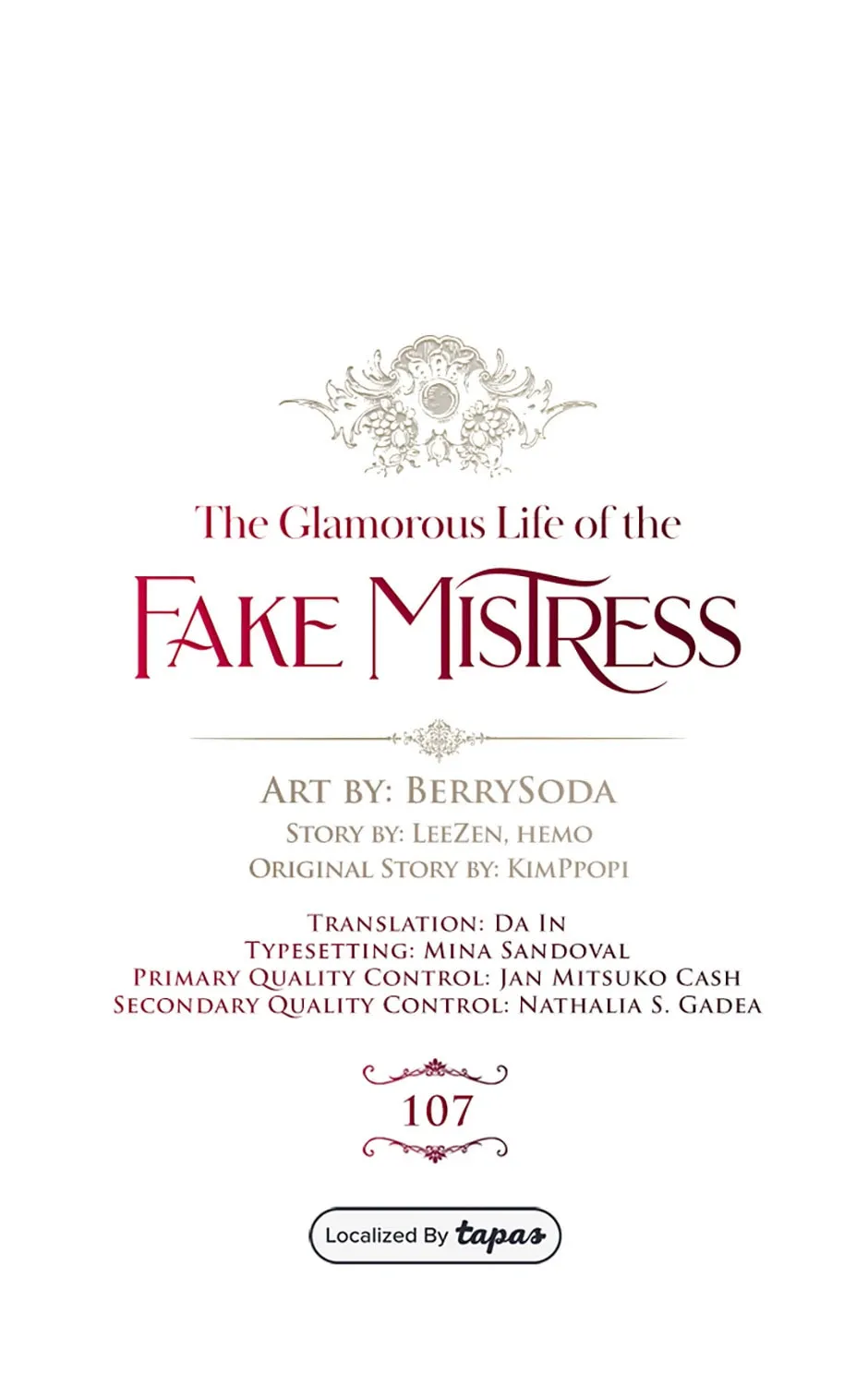 The Glamorous Life of the Fake Mistress Chapter 107 page 27 - 