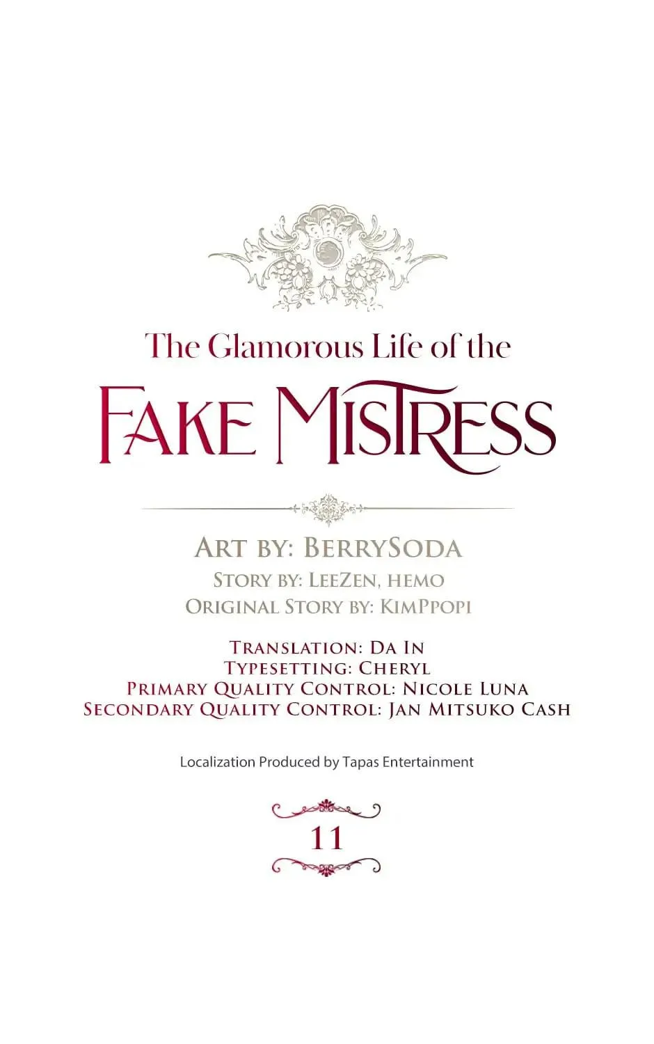 The Glamorous Life of the Fake Mistress Chapter 11 page 23 - 