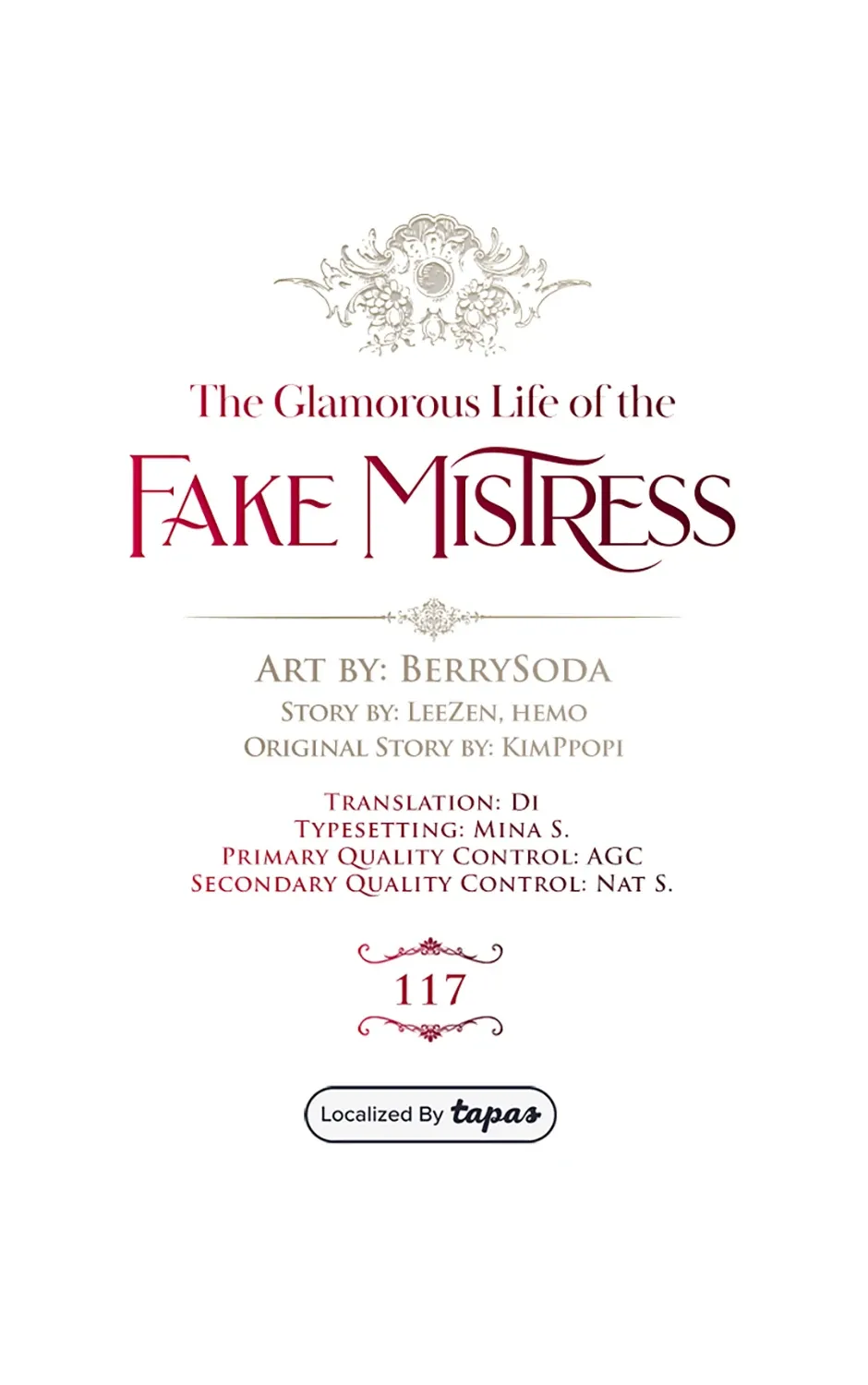 The Glamorous Life of the Fake Mistress Chapter 117 page 32 - 