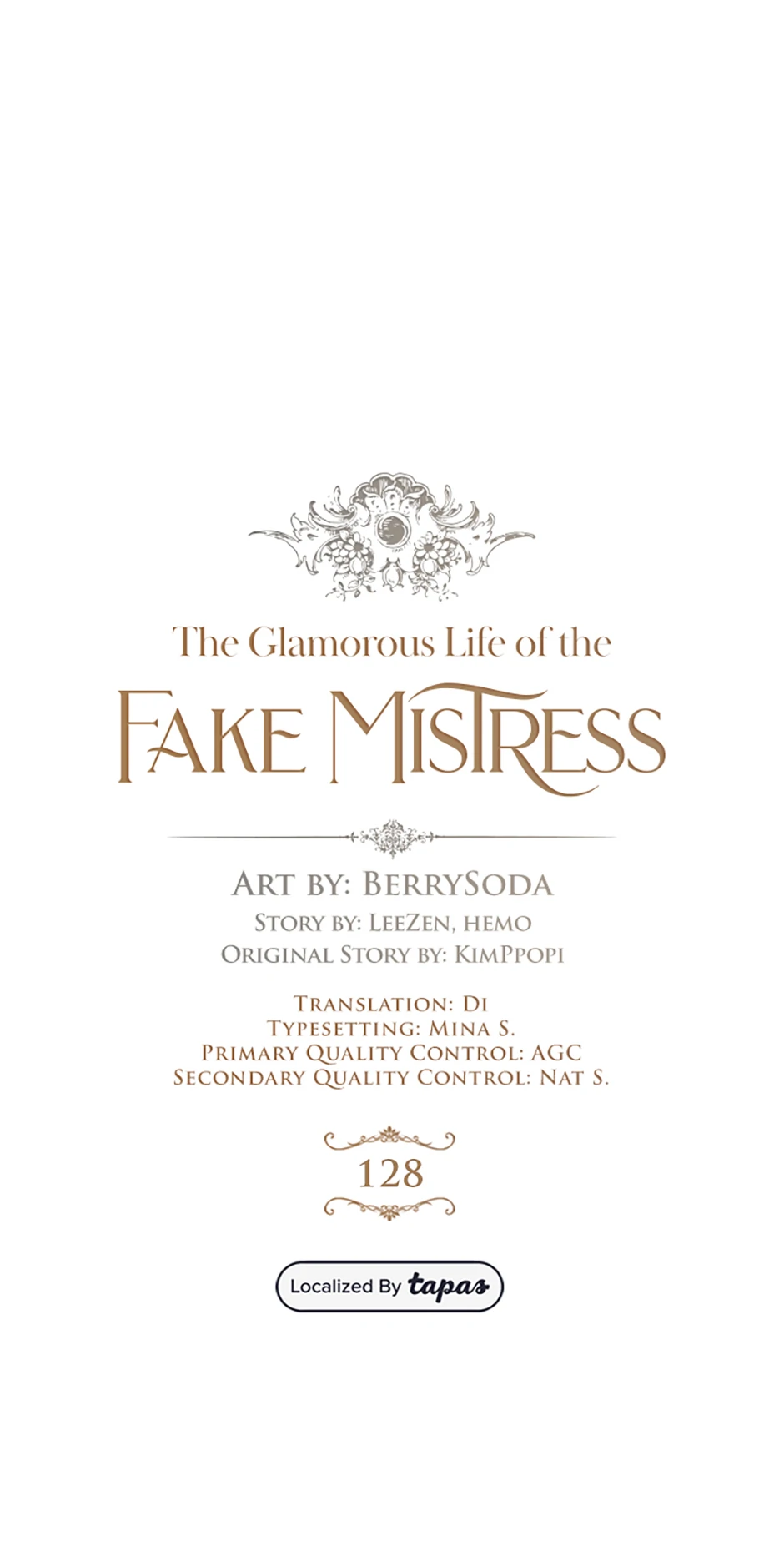 The Glamorous Life of the Fake Mistress Chapter 128 page 40 - 
