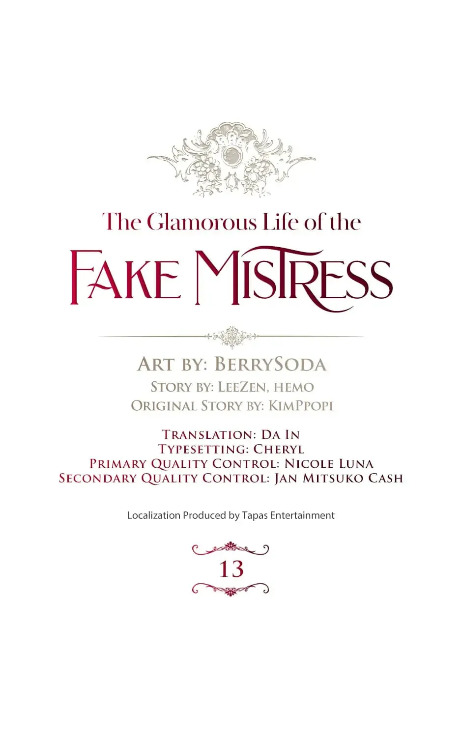 The Glamorous Life of the Fake Mistress Chapter 13 page 66 - 