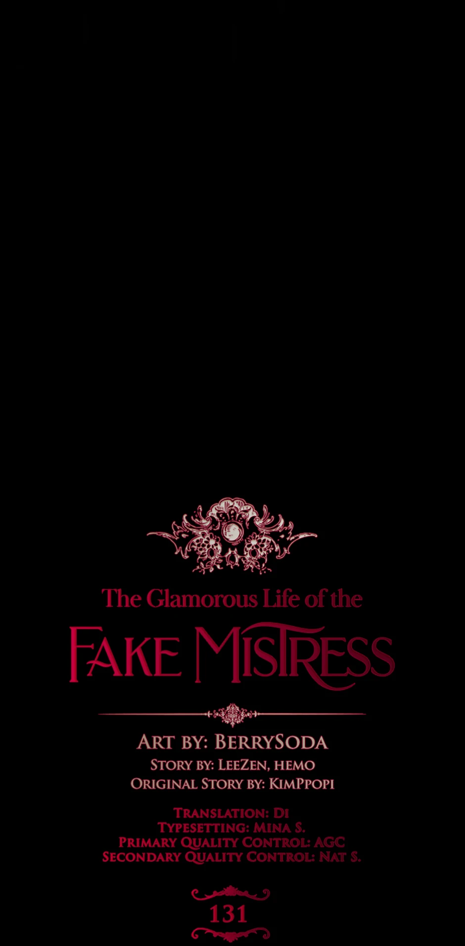 The Glamorous Life of the Fake Mistress Chapter 131 page 43 - 