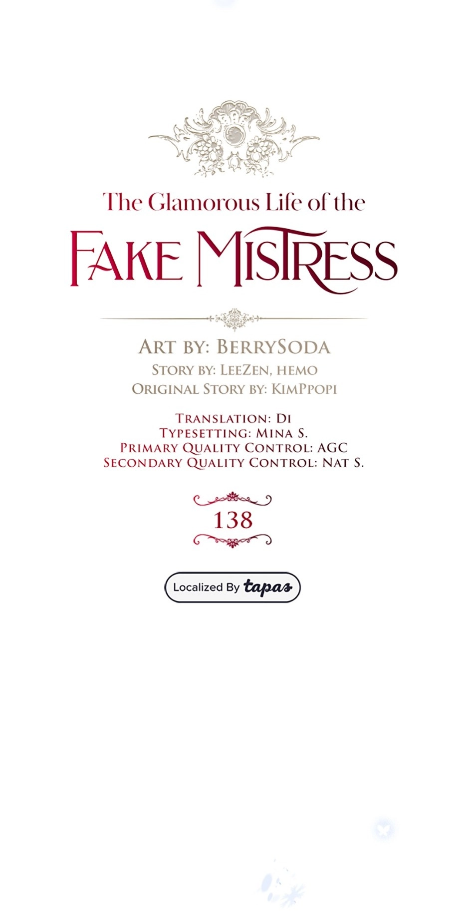 The Glamorous Life of the Fake Mistress Chapter 138 page 44 - 
