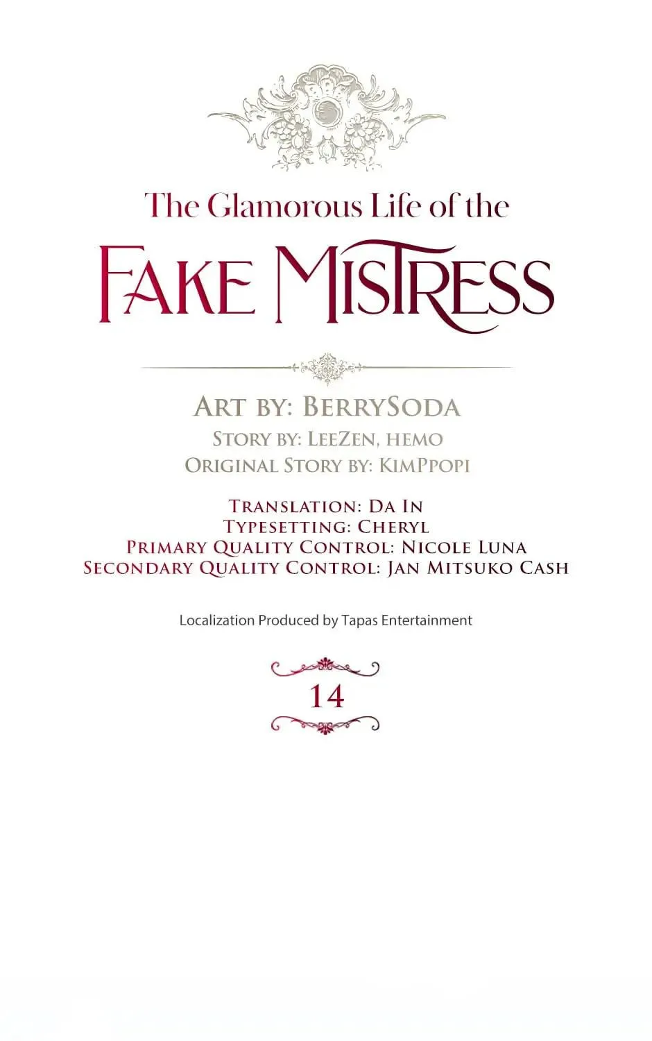 The Glamorous Life of the Fake Mistress Chapter 14 page 59 - 