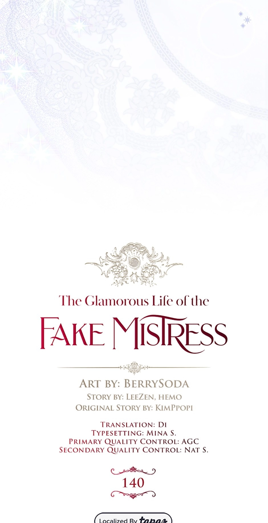 The Glamorous Life of the Fake Mistress Chapter 140 page 18 - 