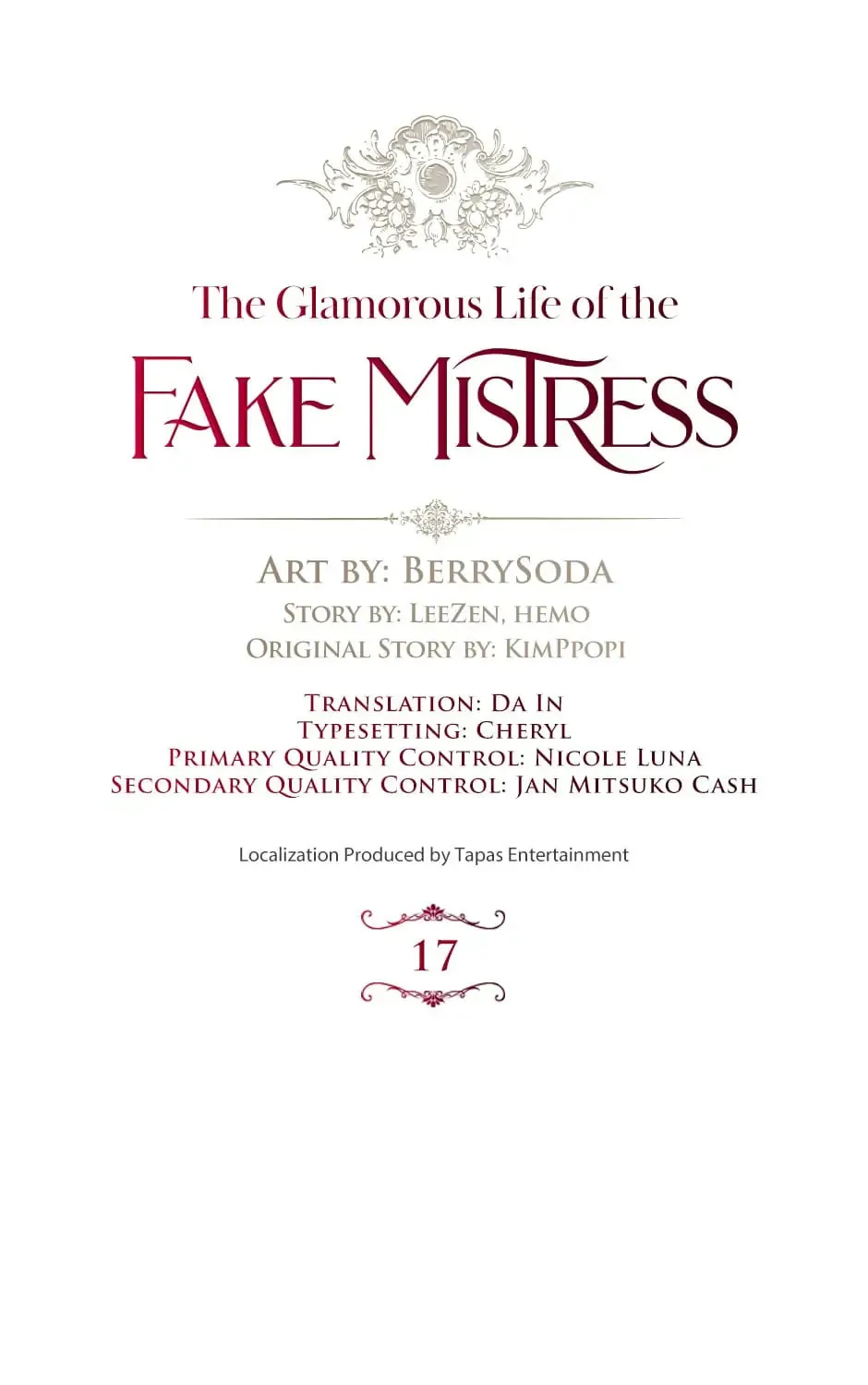 The Glamorous Life of the Fake Mistress Chapter 17 page 45 - 