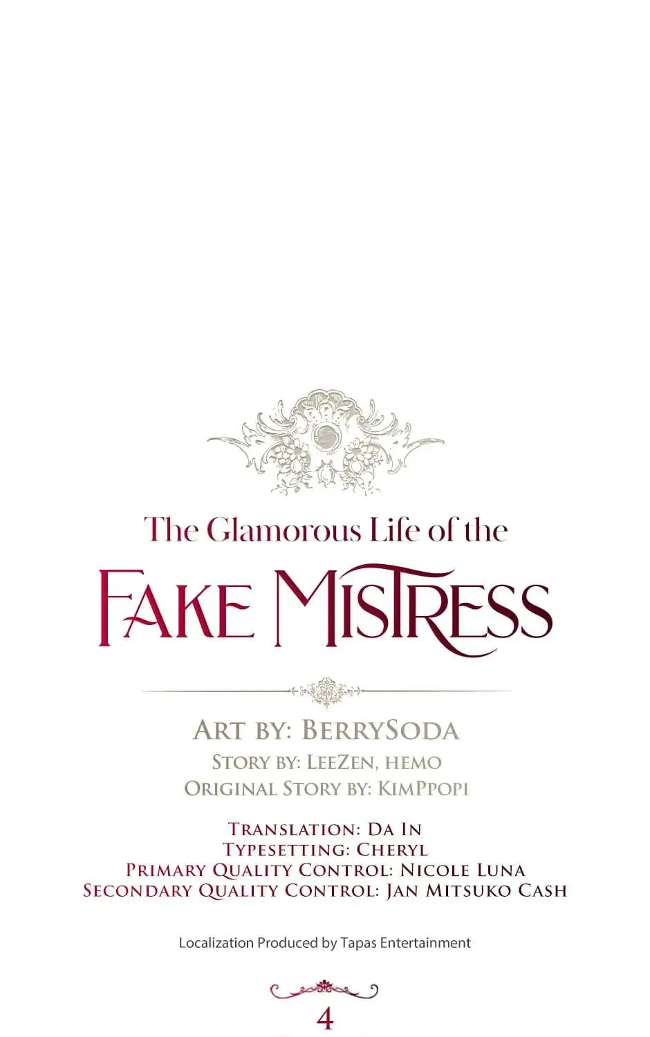 The Glamorous Life of the Fake Mistress Chapter 4 page 19 - 