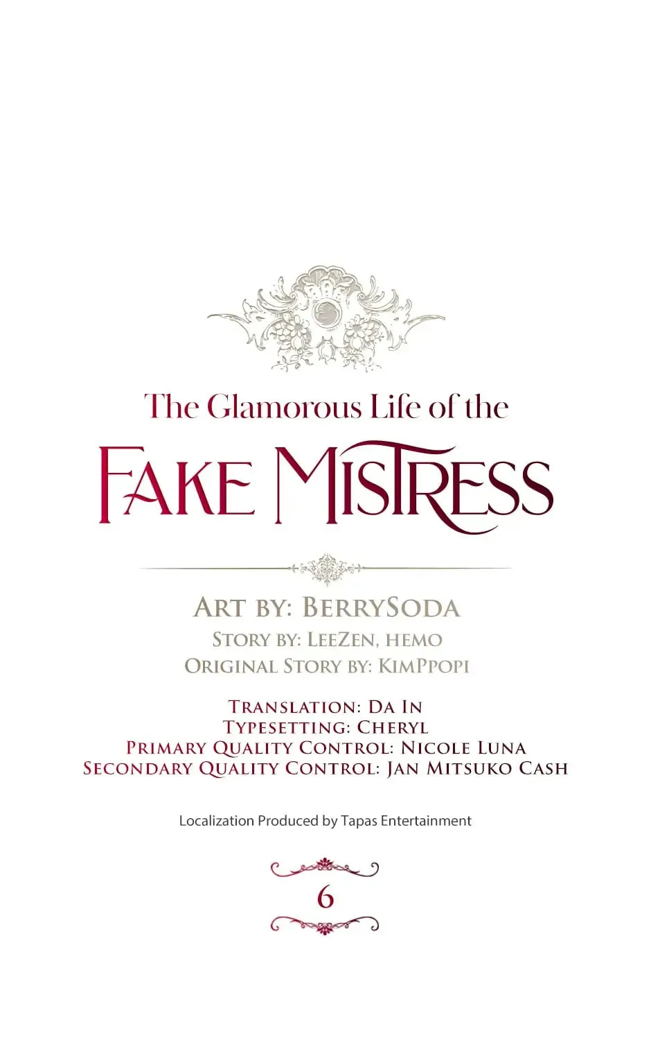 The Glamorous Life of the Fake Mistress Chapter 6 page 37 - 