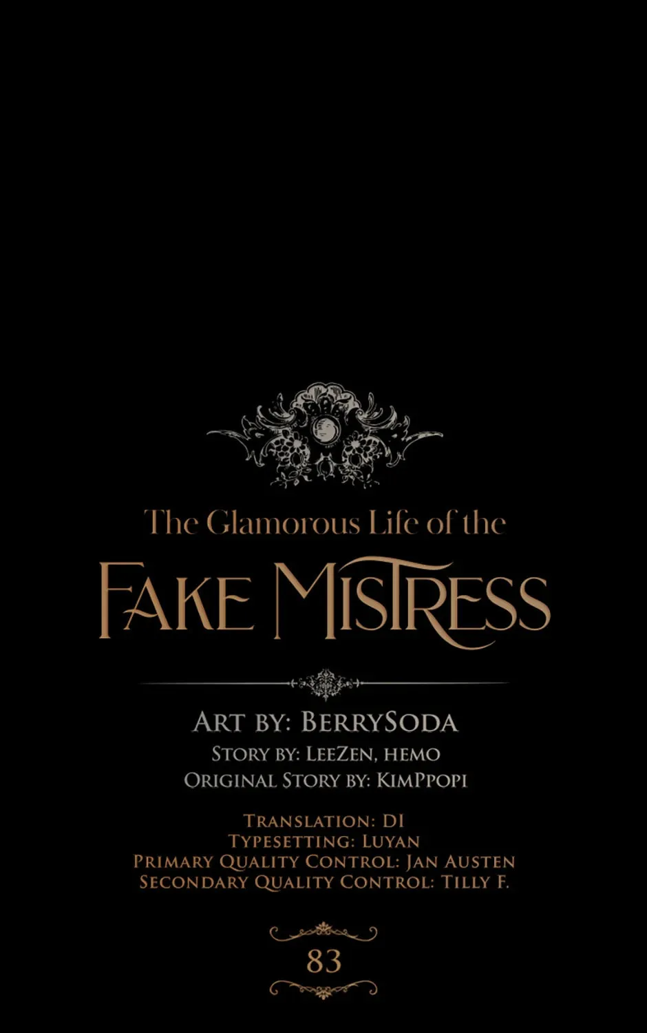 The Glamorous Life of the Fake Mistress Chapter 83 page 63 - 