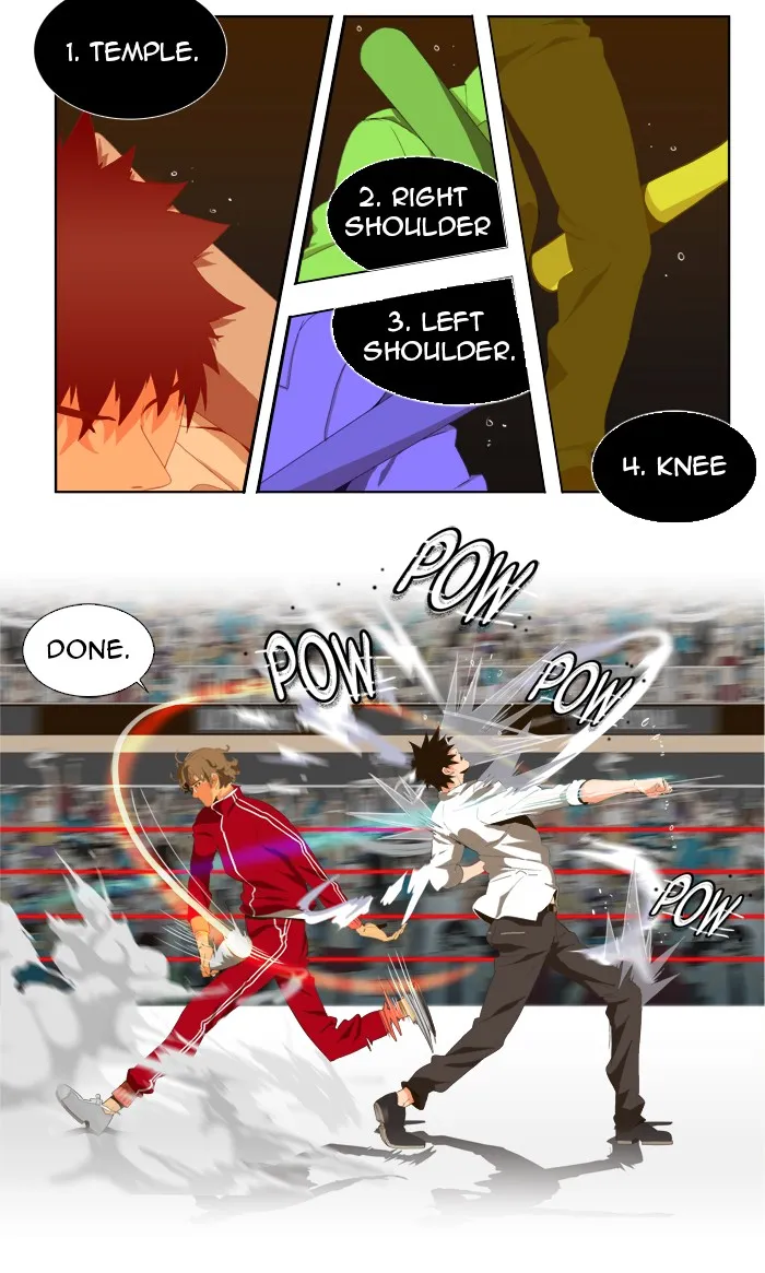 The God of High School Chapter 16 page 34 - 