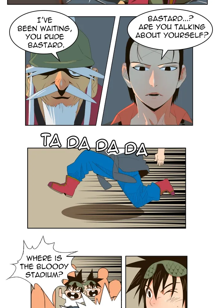 The God of High School Chapter 21 page 16 - 