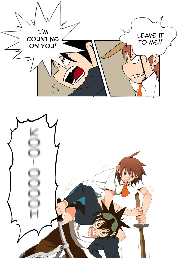 The God of High School Chapter 4 page 37 - 