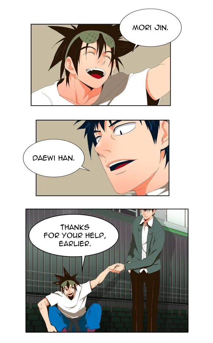 The God of High School Chapter 5 page 21 - 
