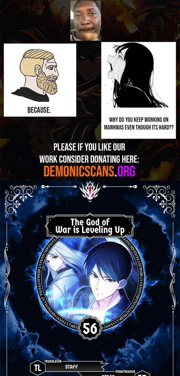 The God of War is Leveling Up Chapter 56 page 1 - 