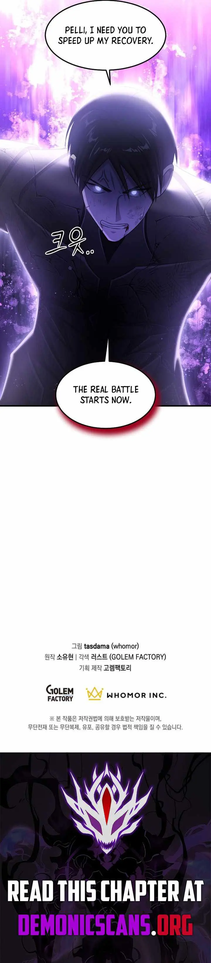 The God of War is Leveling Up Chapter 89 page 11 - 