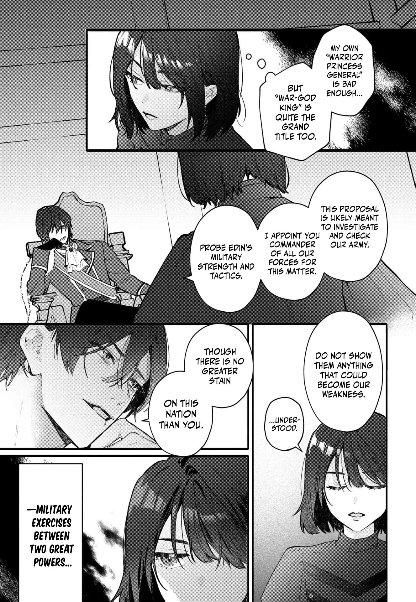 The God of War King Corrupts the Unfortunate Princess Lewdly Chapter 1 page 24 - 