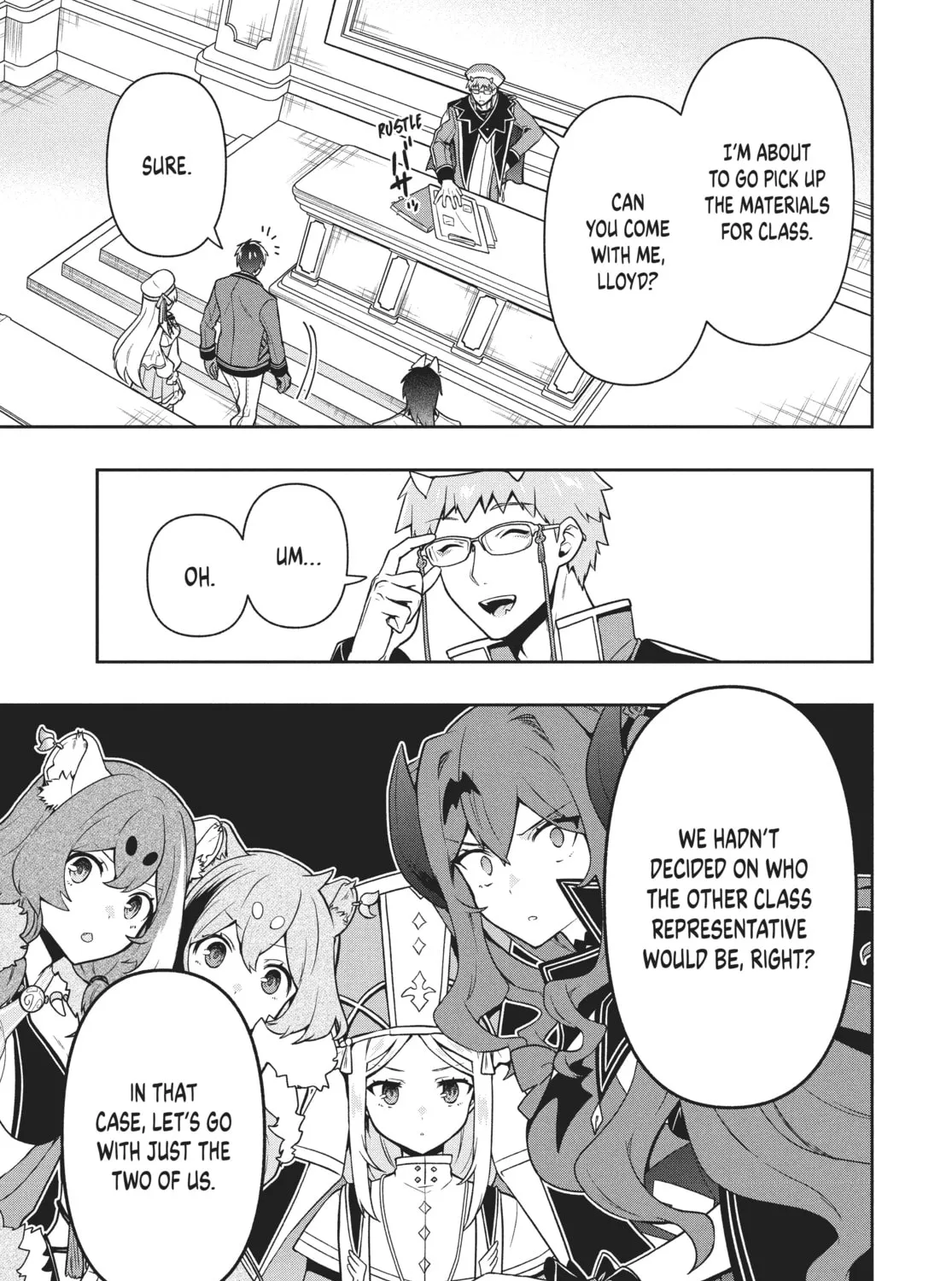 The God-Tier Guardian and the Love of Six Princesses Chapter 28 page 33 - 