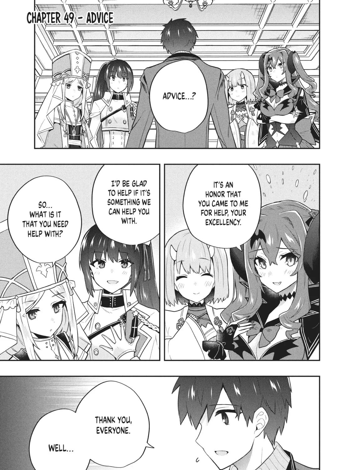 The God-Tier Guardian and the Love of Six Princesses Chapter 49 page 1 - 