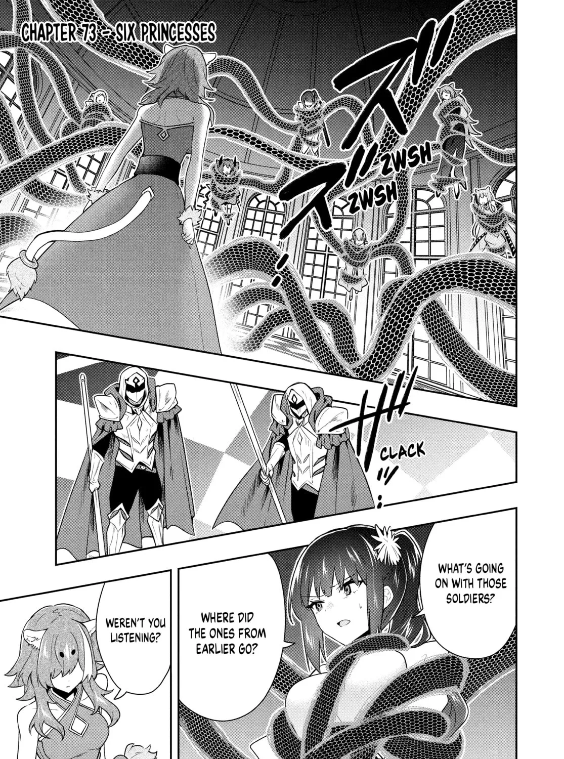 The God-Tier Guardian and the Love of Six Princesses Chapter 73 page 1 - 