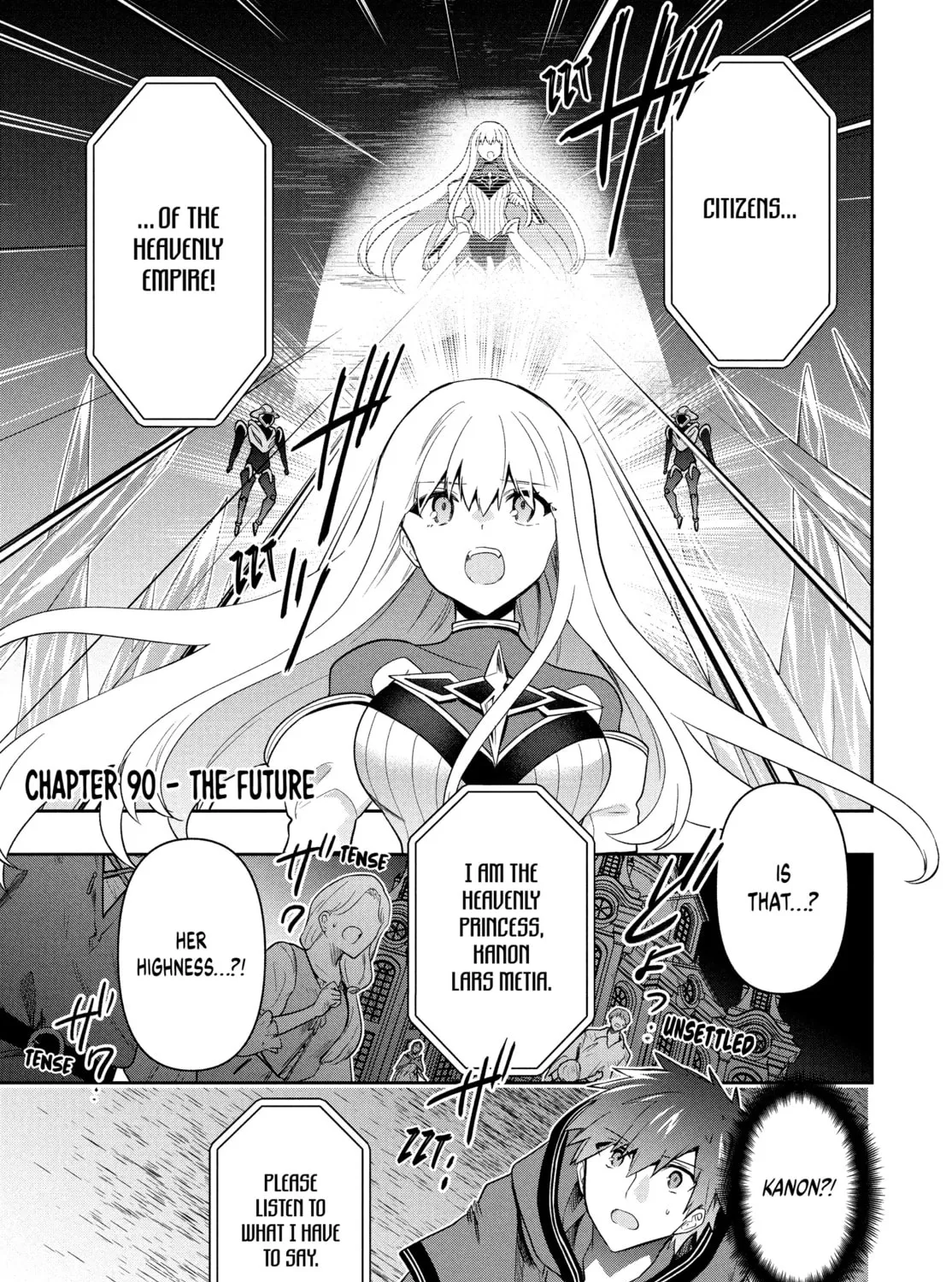 The God-Tier Guardian and the Love of Six Princesses Chapter 90 page 1 - 