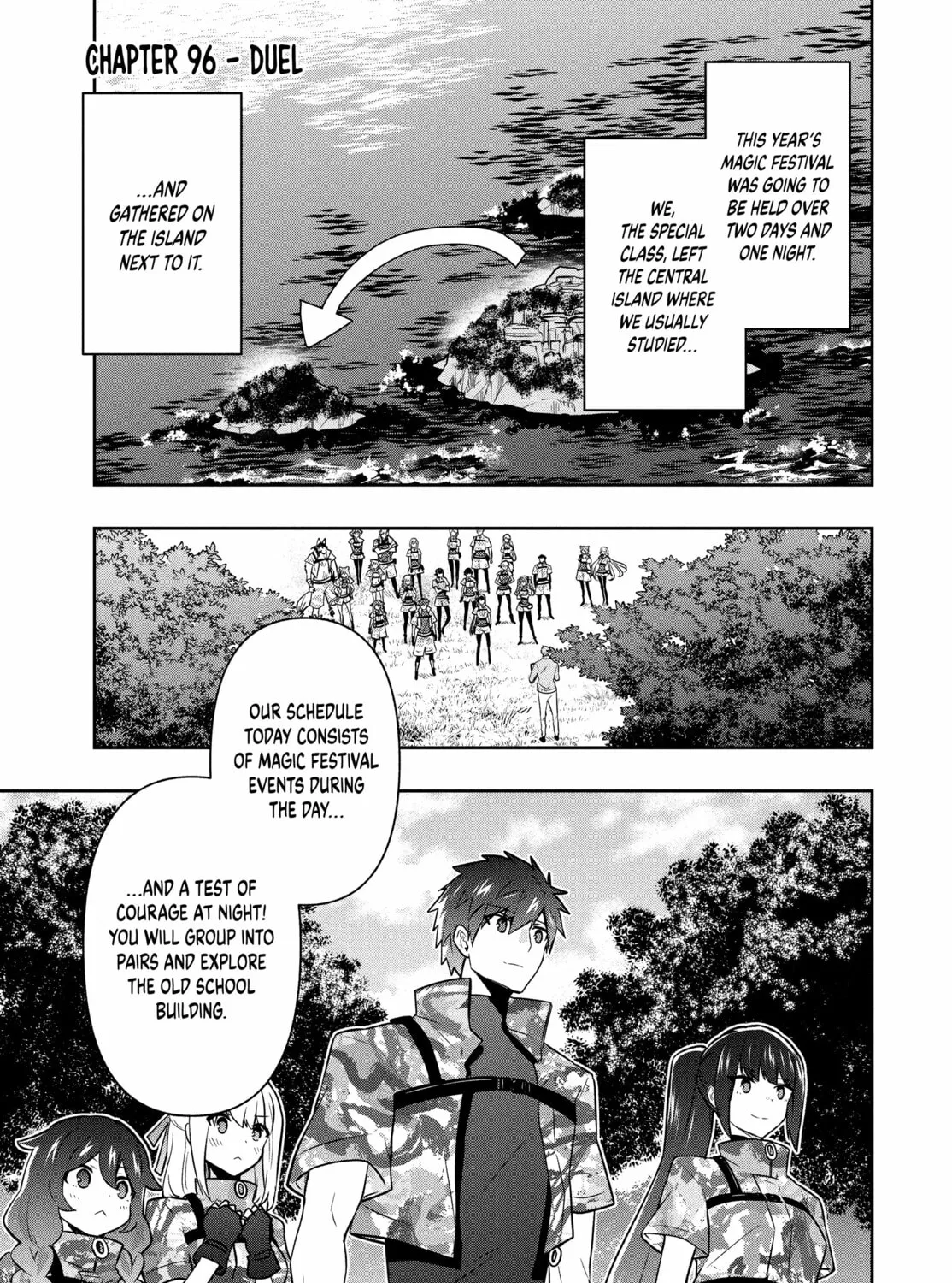 The God-Tier Guardian and the Love of Six Princesses Chapter 96 page 1 - 