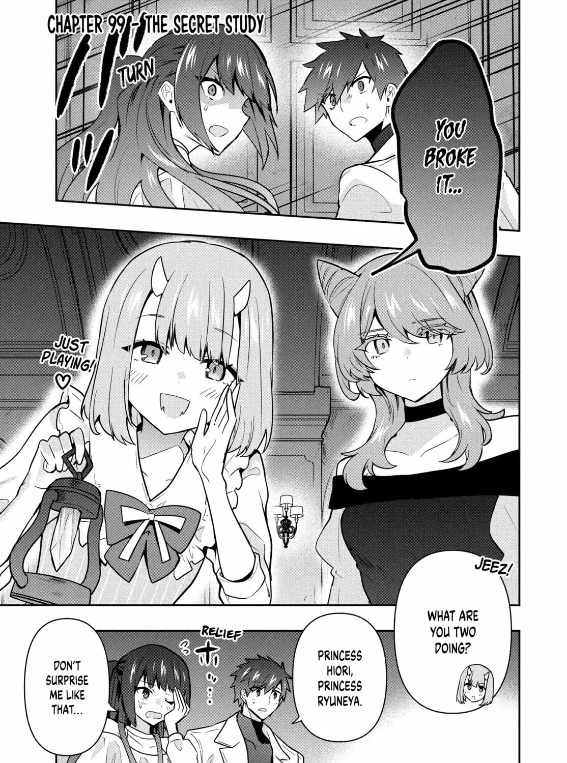 The God-Tier Guardian and the Love of Six Princesses Chapter 99 page 1 - 