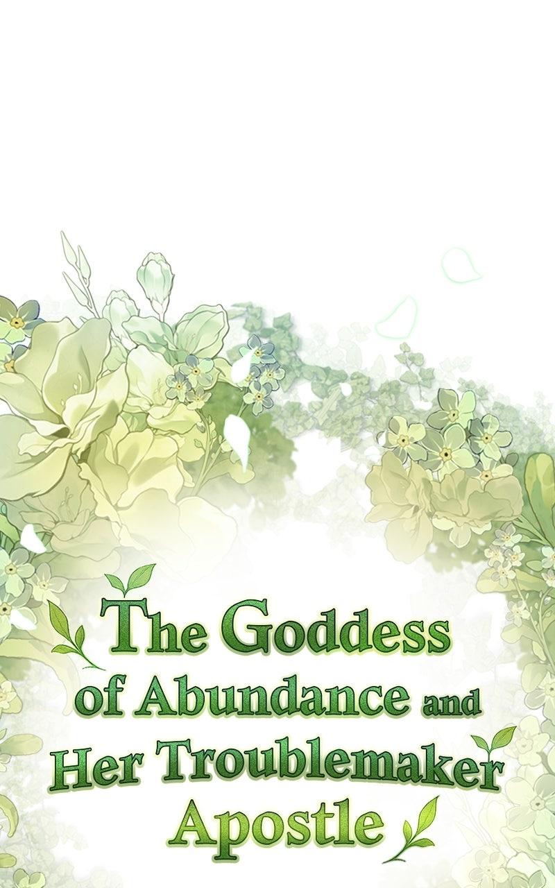 The Goddess of Abundanceand Her Troublemaker Apostle Chapter 19 page 63 - 