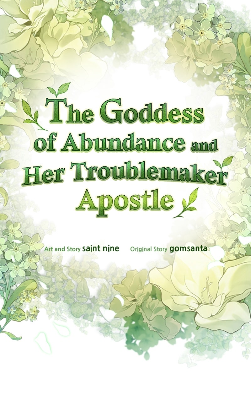 The Goddess of Abundanceand Her Troublemaker Apostle Ep. 9 - Communication Error page 57 - 