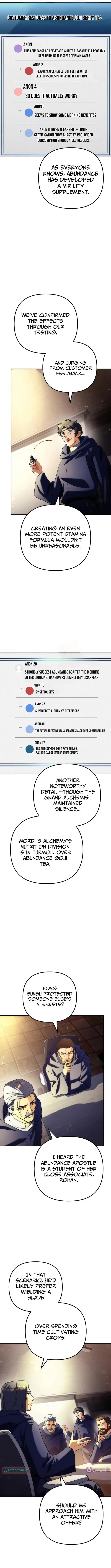 The Goddess of Abundance and the Genius and Wretched Apostle Chapter 21 page 8 - 