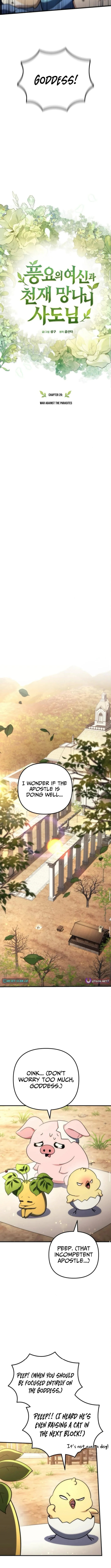The Goddess of Abundance and the Genius and Wretched Apostle Chapter 26 page 8 - 