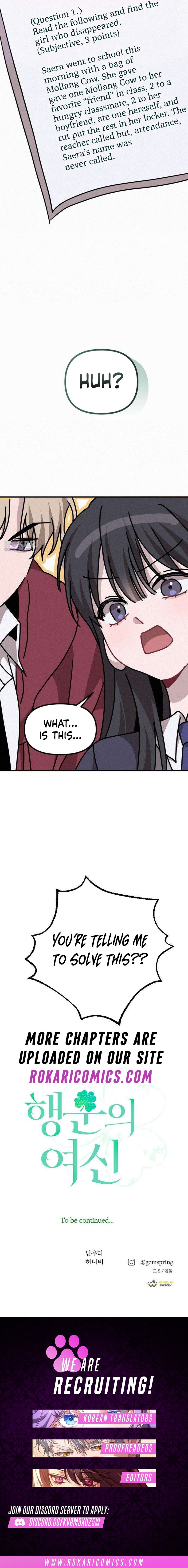 The Goddess of Luck Chapter 3 page 17 - 