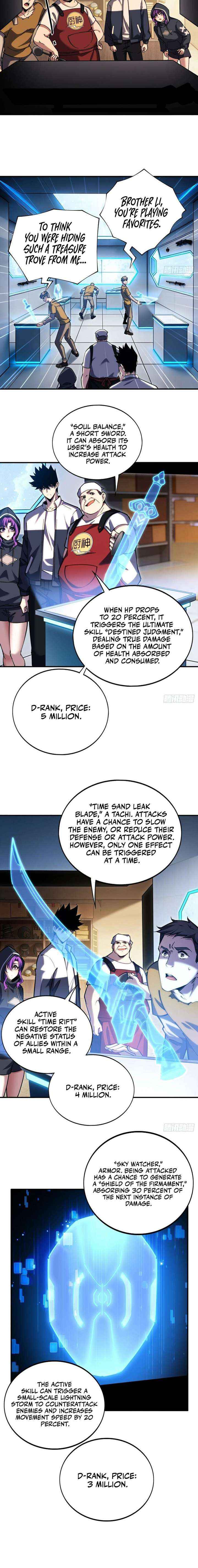 The God’s Contract in the Virtual World Chapter 22 page 8 - 