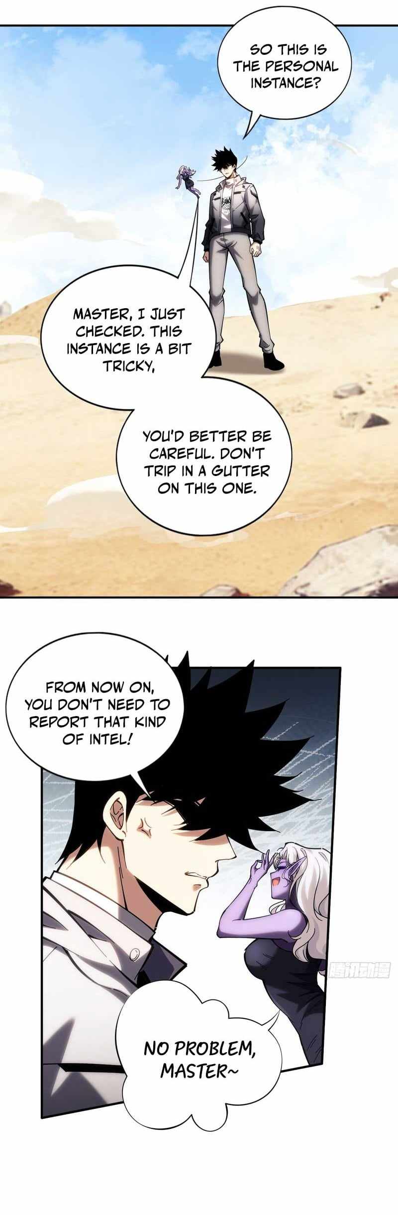 The God’s Contract in the Virtual World Chapter 23 page 12 - 