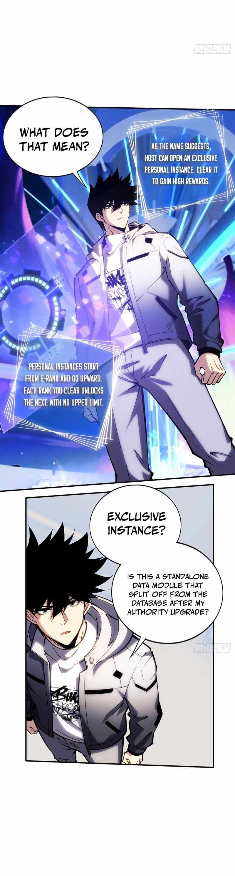 The God’s Contract in the Virtual World Chapter 23 page 7 - 