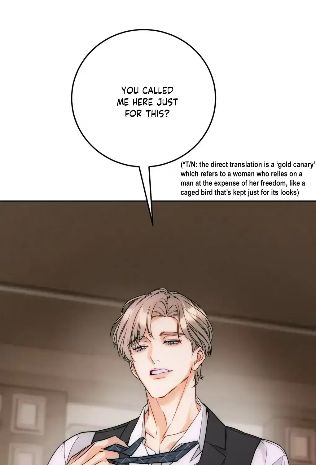 The golden goose dressed as Alpha boss Chapter 2.2 page 6 - 