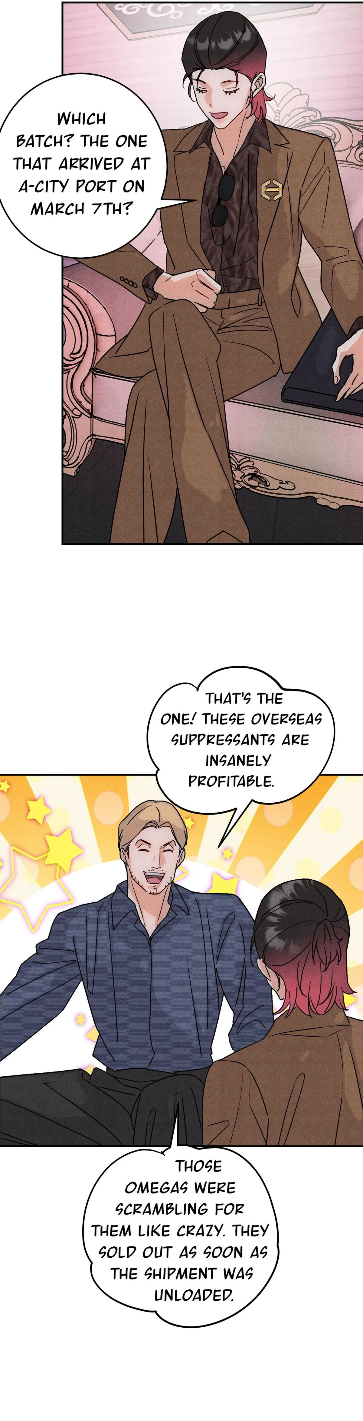 The golden goose dressed as Alpha boss Chapter 45 page 11 - 