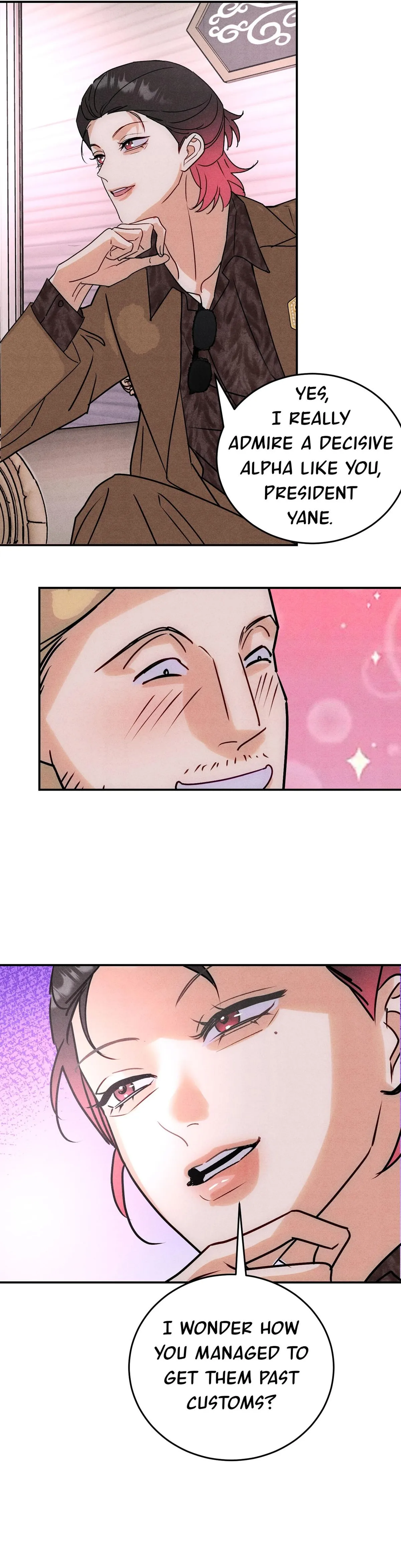 The golden goose dressed as Alpha boss Chapter 45 page 13 - 