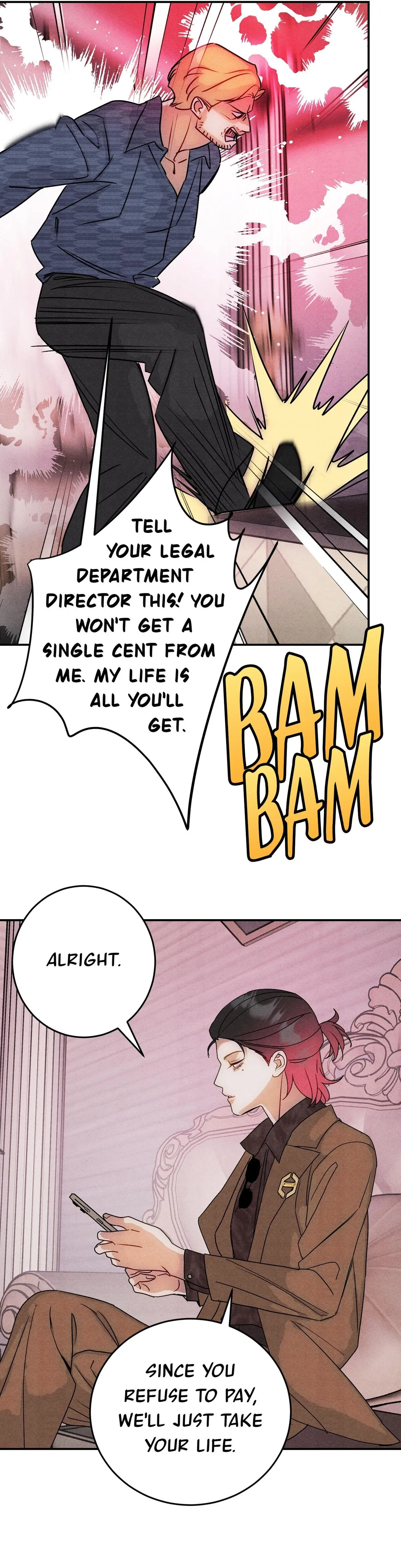 The golden goose dressed as Alpha boss Chapter 45 page 21 - 