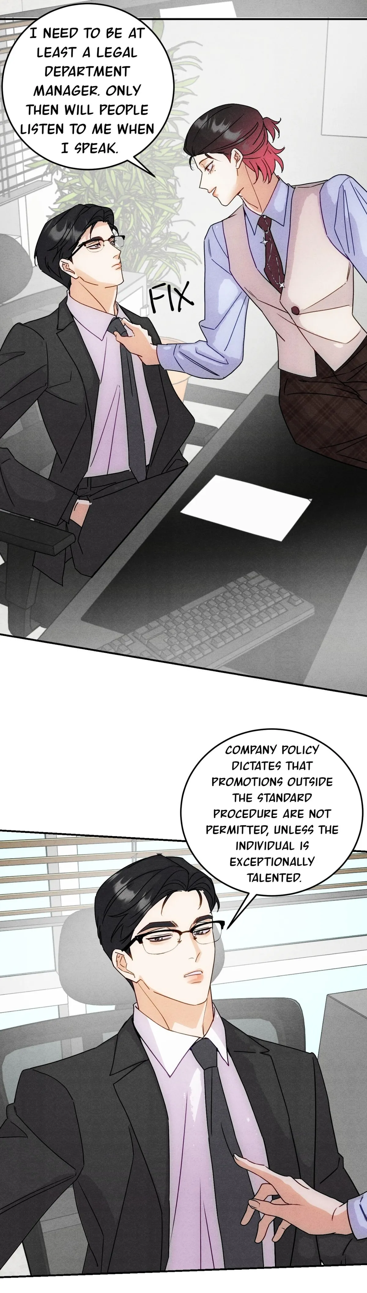 The golden goose dressed as Alpha boss Chapter 48 page 7 - 
