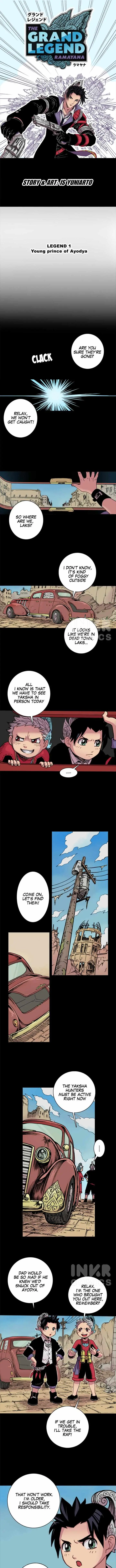 The Grand Legend Ramayana Chapter 1 page 1 - 