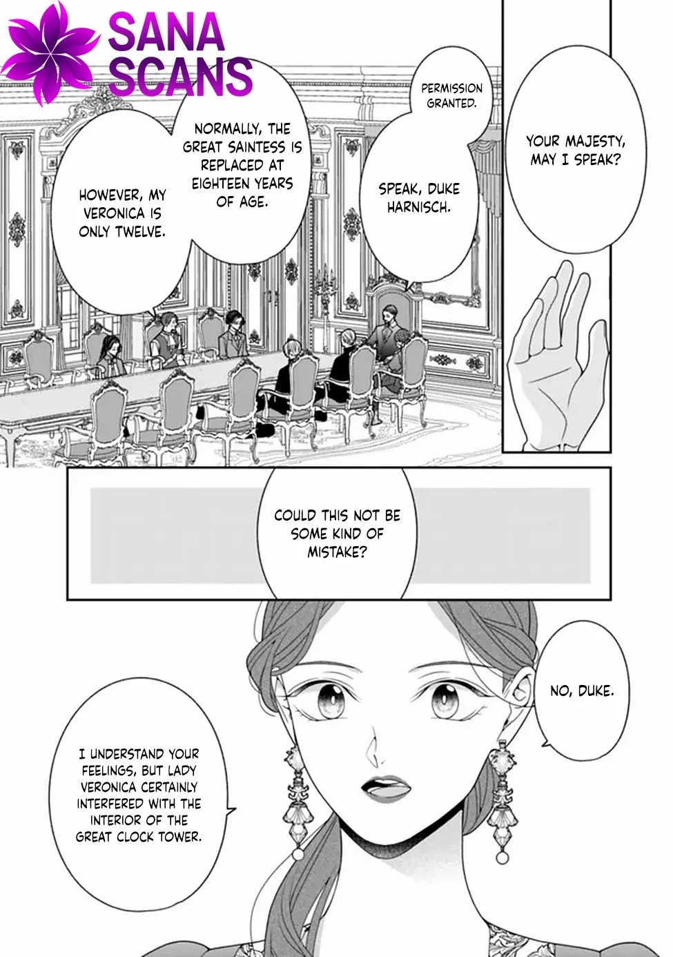 The Great Saintess of the Clock Tower Rejoices at the Broken Engagement Chapter 1 page 22 - 