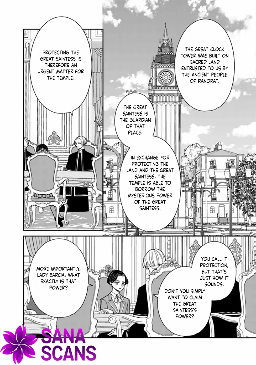 The Great Saintess of the Clock Tower Rejoices at the Broken Engagement Chapter 1 page 25 - 