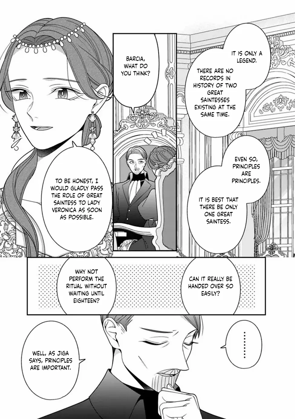 The Great Saintess of the Clock Tower Rejoices at the Broken Engagement Chapter 1 page 29 - 