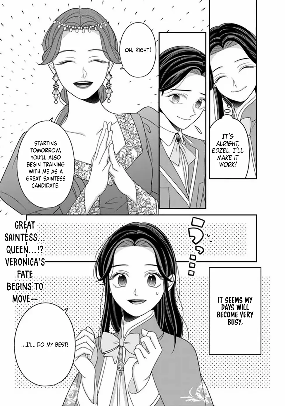 The Great Saintess of the Clock Tower Rejoices at the Broken Engagement Chapter 1 page 39 - 