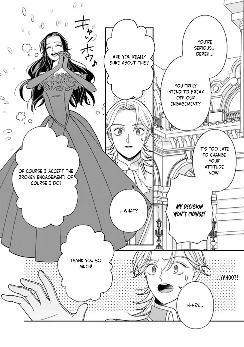 The Great Saintess of the Clock Tower Rejoices at the Broken Engagement Chapter 1 page 8 - 