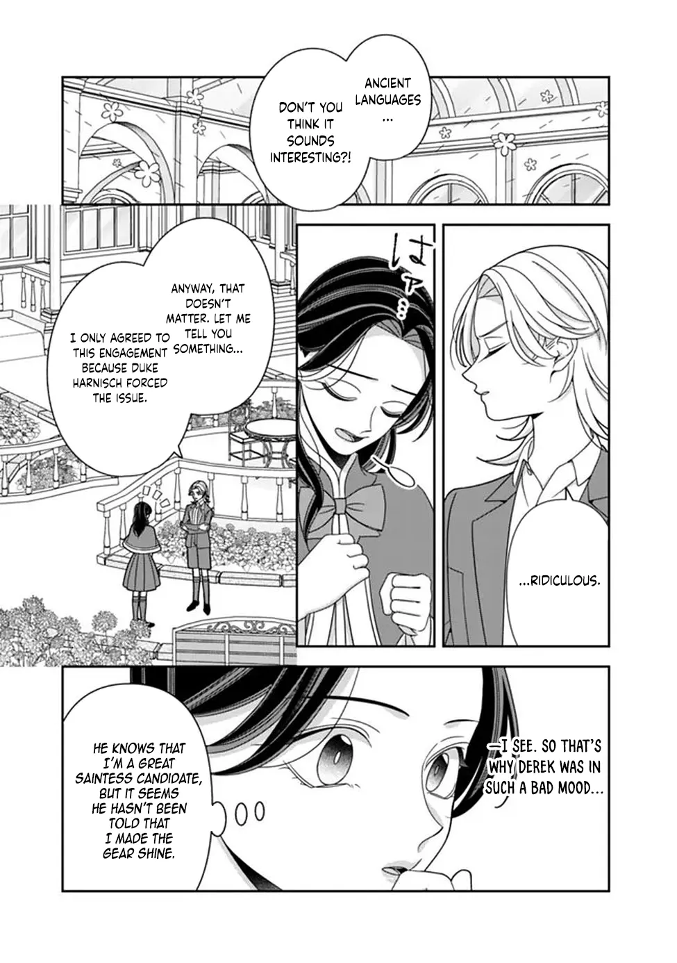 The Great Saintess of the Clock Tower Rejoices at the Broken Engagement Chapter 2 page 11 - 