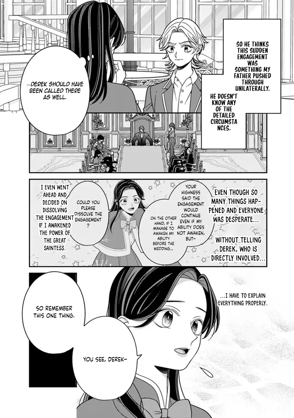 The Great Saintess of the Clock Tower Rejoices at the Broken Engagement Chapter 2 page 12 - 