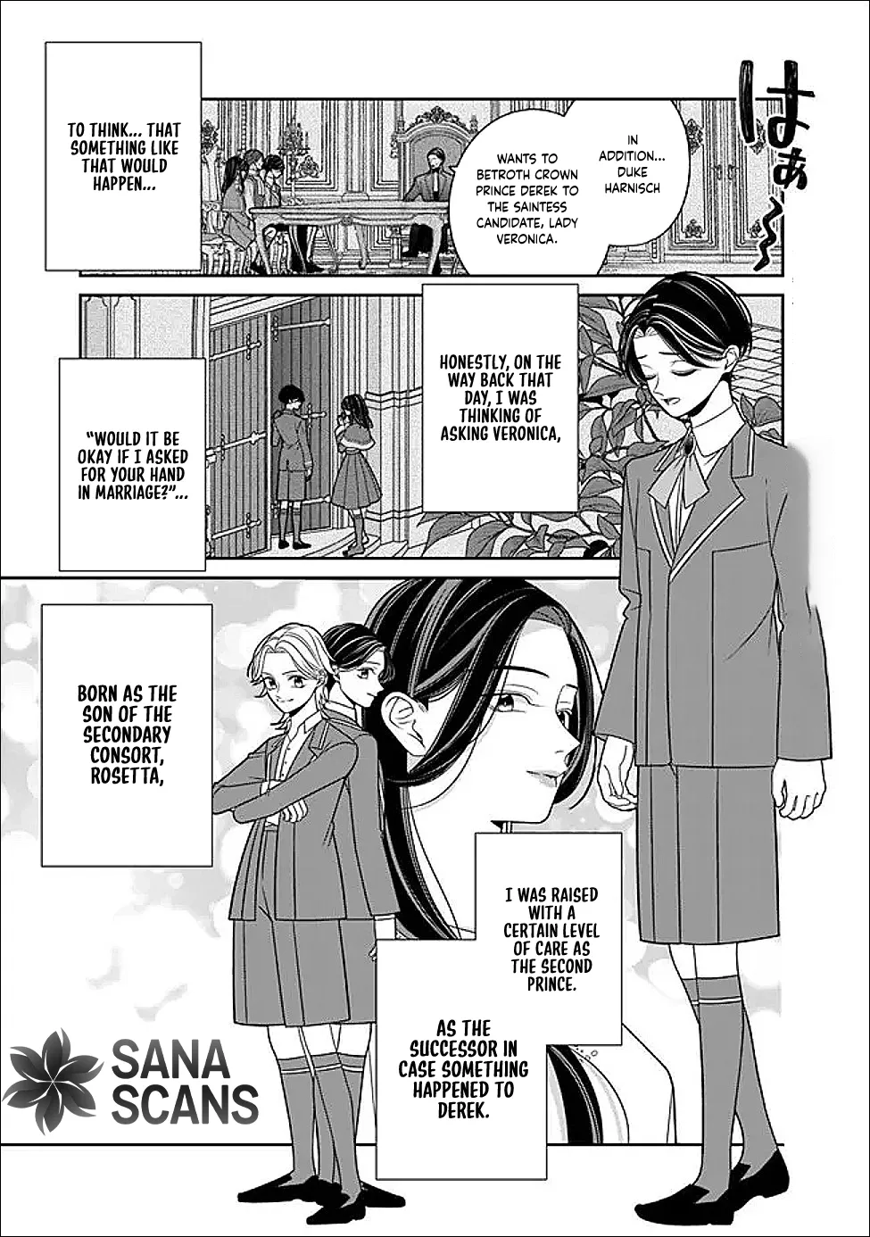 The Great Saintess of the Clock Tower Rejoices at the Broken Engagement Chapter 3 page 1 - 